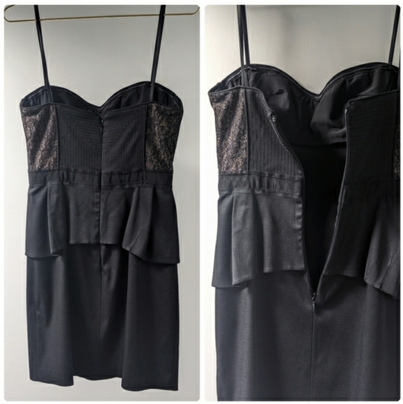 BCBG MaxAzria Peplum Dress - Picture 3 of 6